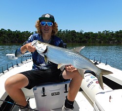 Tarpon on the flats