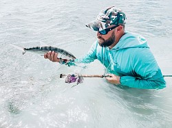 Bonefish on fly